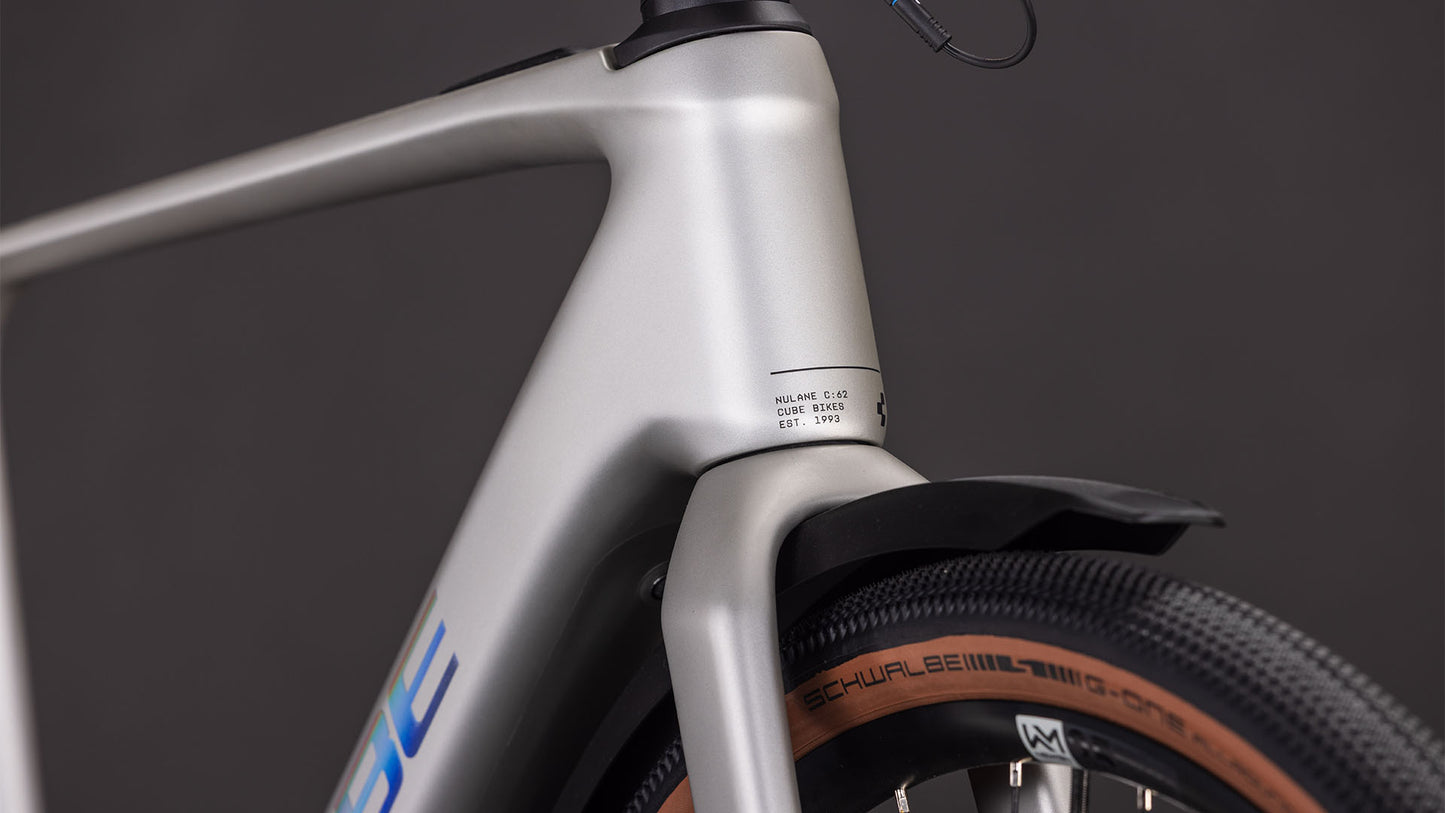 Produktbild: Cube Nulane Hybrid C:62 Race 400X FE sleekgrey´n´prism, Detailaufnahme 06