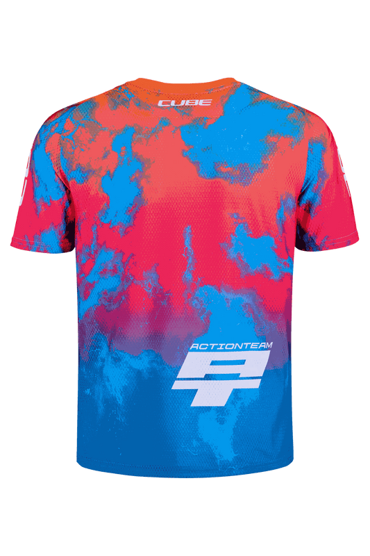 CUBE MTB Trikot ROOKIE X Actionteam kurzarm – zweite Produktansicht