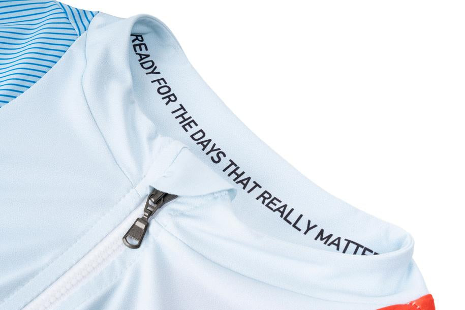 CUBE ROAD/XC Trikot TEAMLINE kurzarm light blue