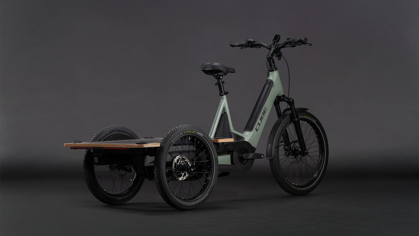 CUBE Trike Flatbed Hybrid 750 E-Dreirad 2027, Detailansicht 9