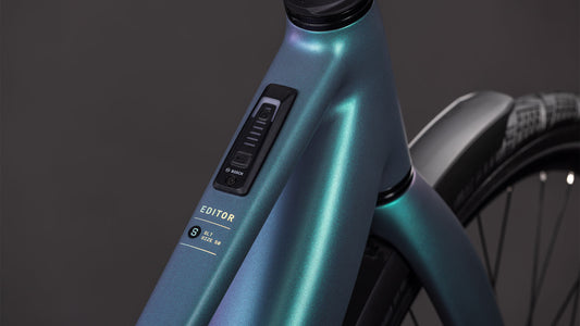 Produktbild: Cube Editor Hybrid SLT 400X FE smaragdgrey´n´prism, Detailaufnahme 01