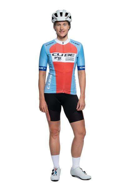 CUBE ROAD/XC WS Trikot X Factory Racing kurzarm blue´n´orange