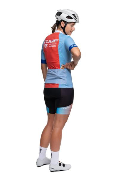 CUBE ROAD/XC WS Trikot X Factory Racing kurzarm blue´n´orange