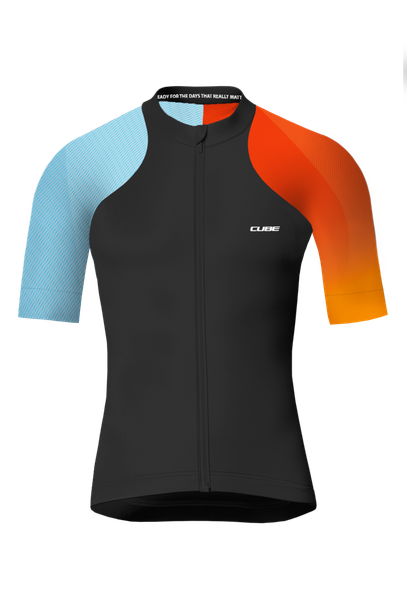 CUBE ROAD/XC WS Trikot TEAMLINE kurzarm black