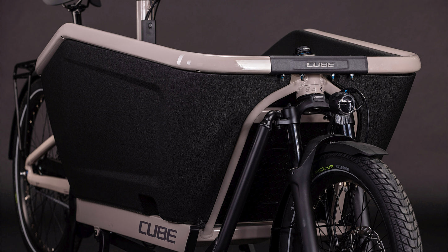 CUBE Cargo Hybrid Comfort Pro 800 E-Lastenrad 2027, Sattel und Sitzposition