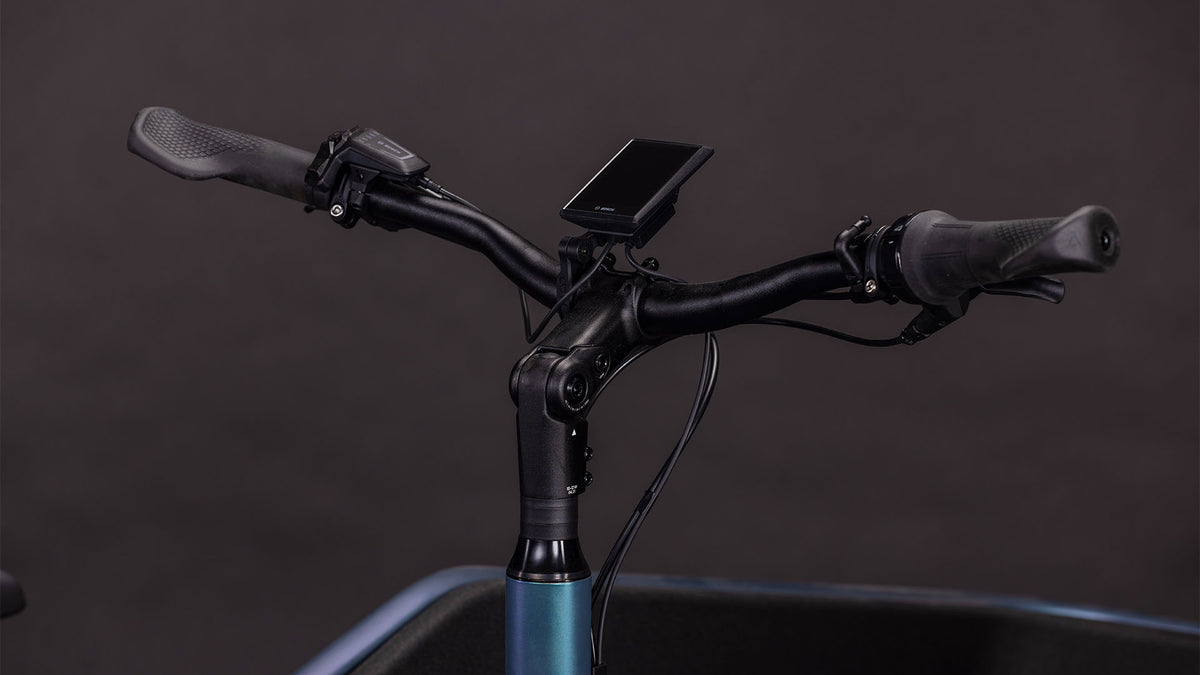 CUBE Cargo Hybrid Comfort Pro 800 E-Lastenrad 2027, Cockpit und Lenker