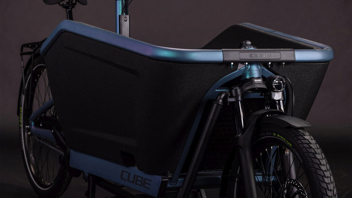 CUBE Cargo Hybrid Comfort Pro 800 E-Lastenrad 2027, Sattel und Sitzposition