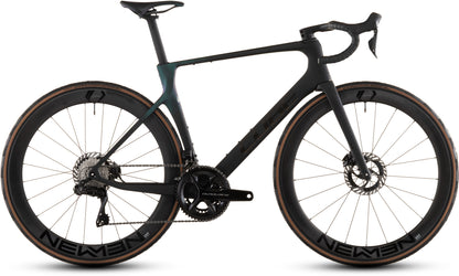 Produktbild: Cube Agree C:62 SLT black´n´black, Seitenansicht (weißer Hintergrund)