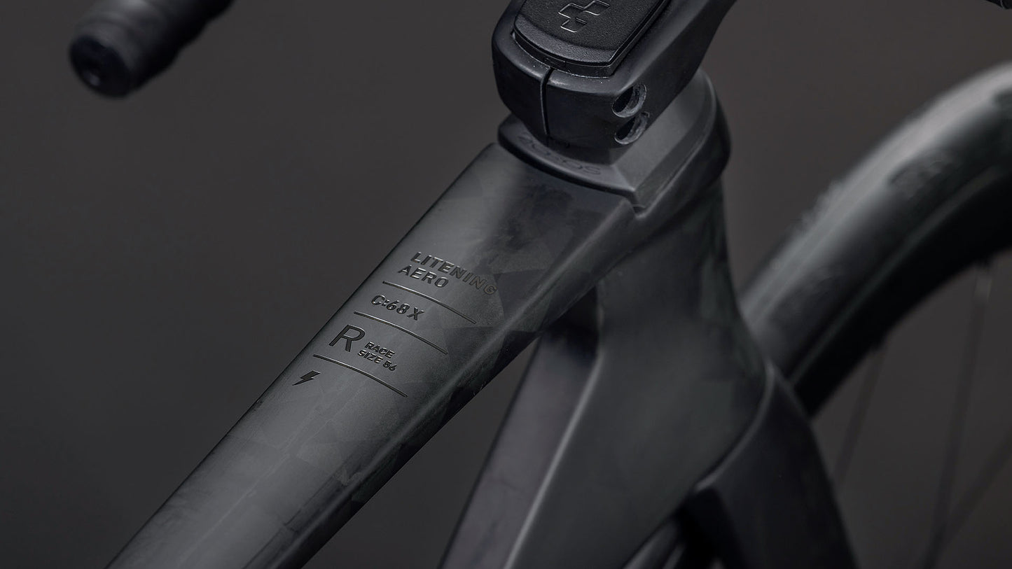 Produktbild: Cube Litening AERO C:68X Race blackline, Detailaufnahme 01