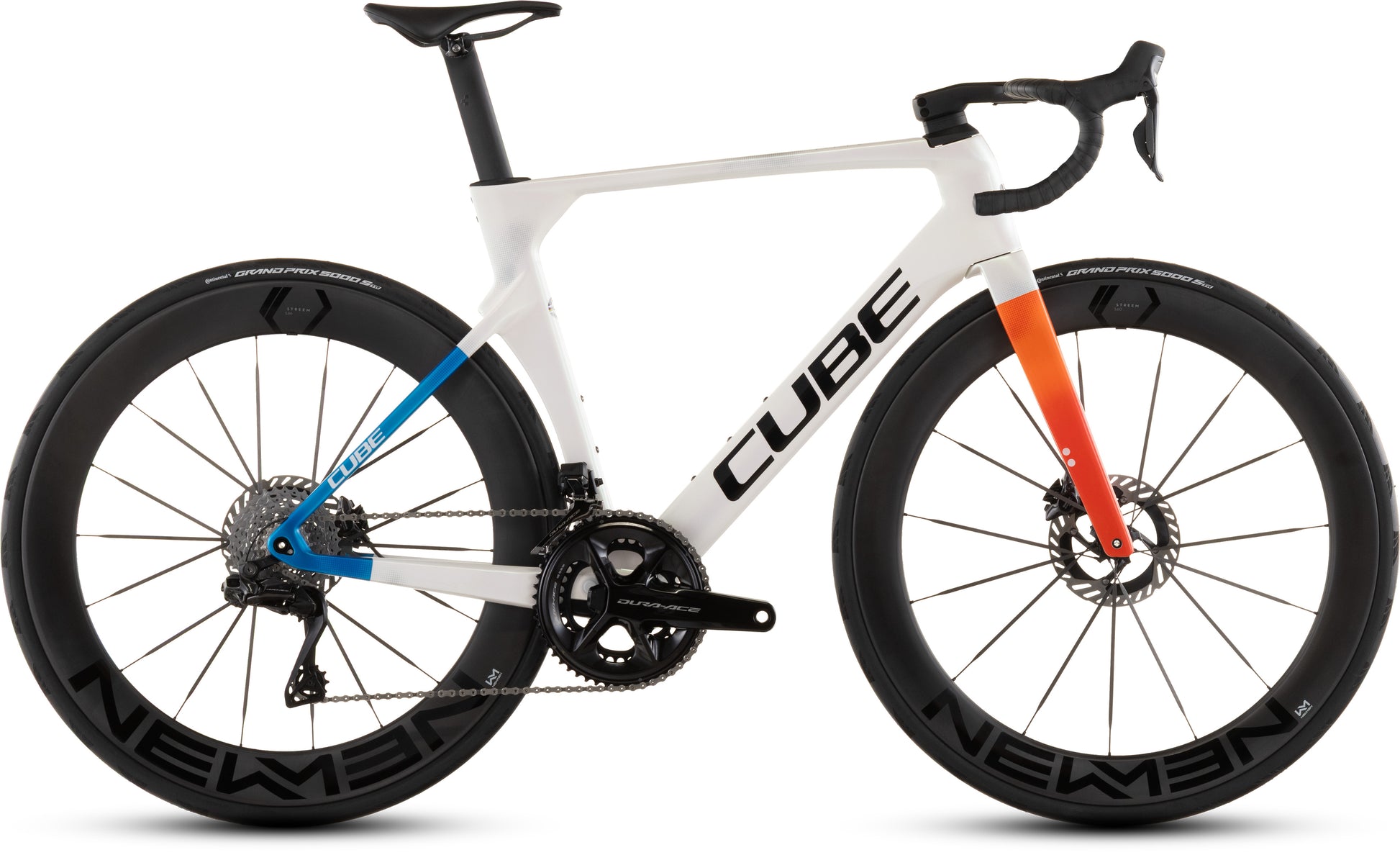 Produktbild: Cube Litening AERO C:68X SLT teamline, Seitenansicht (weißer Hintergrund)