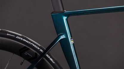 Produktbild: Cube Litening AIR C:68X SLX chromeblue´n´liquidblue, Detailaufnahme 05