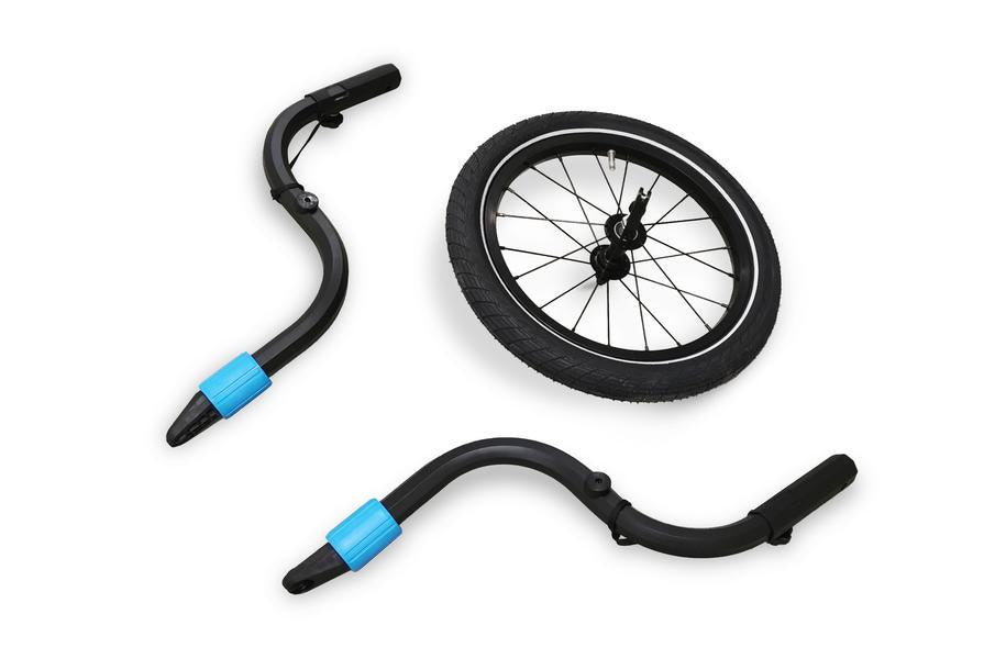 CUBE Jogger Kit für Kinder Fahrradanhänger Double

