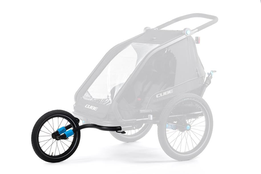 CUBE Jogger Kit für Kinder Fahrradanhänger Double
