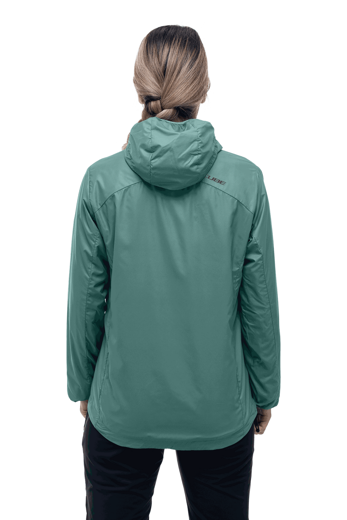 CUBE GRAVEL WS Jacke Allwetter – Rückansicht