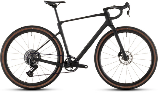 Produktbild: Cube Nuroad C:62 EXC carbon´n´crisscross, Seitenansicht (weißer Hintergrund)