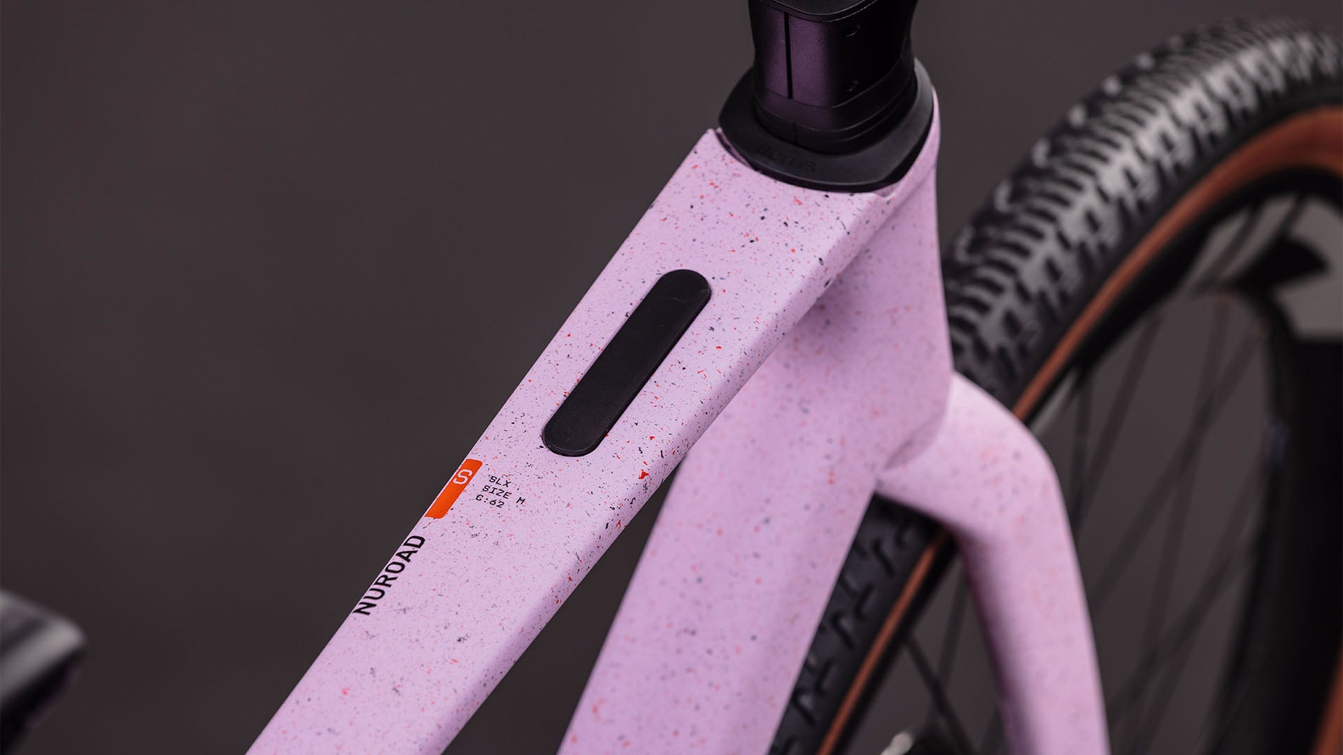 Produktbild: Cube Nuroad C:62 SLX rhodonite´n´orange, Detailaufnahme 01