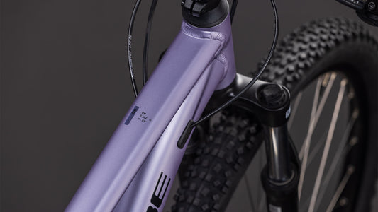 Produktbild: Cube Aim ONE lightpurple´n´chrome, Detailaufnahme 01