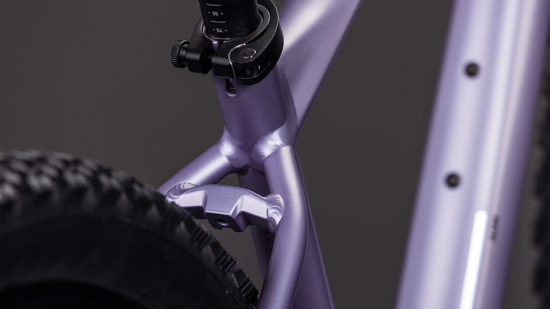 Produktbild: Cube Aim ONE lightpurple´n´chrome, Detailaufnahme 03