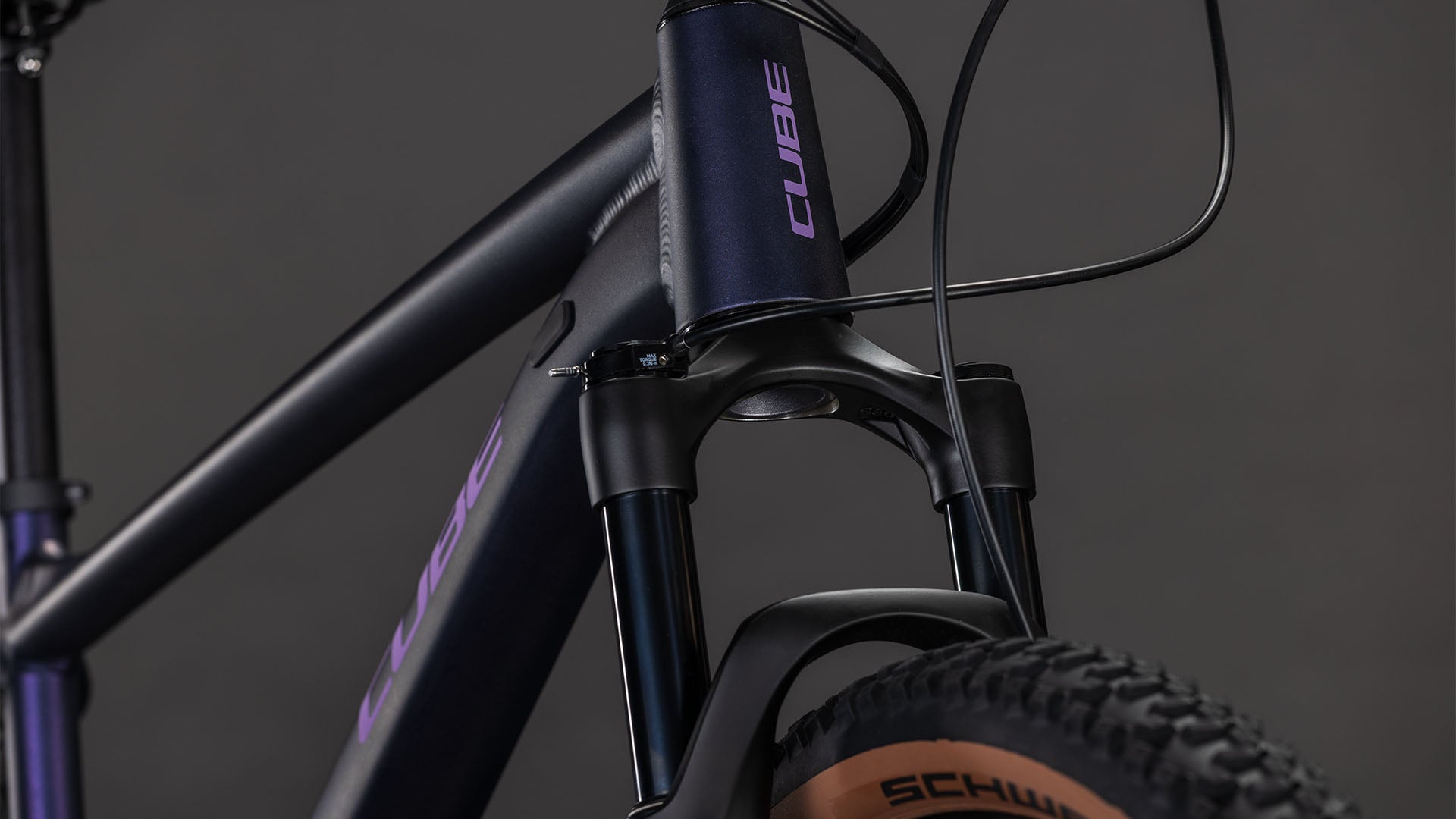 Produktbild: Cube Attention SLX purplegalaxy´n´black, Detailaufnahme 05