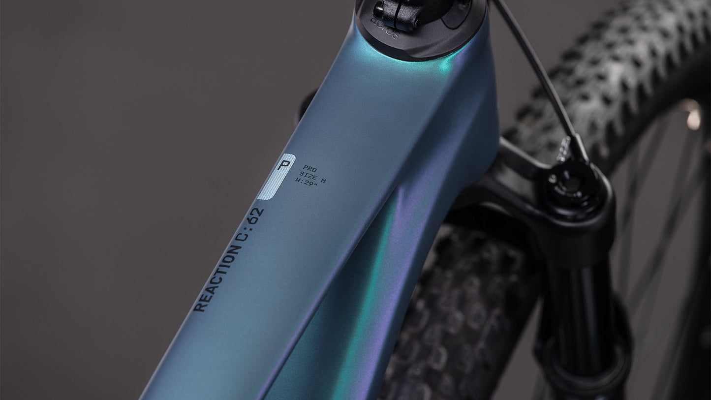 Produktbild: Cube Reaction C:62 Pro polarlight´n´black, Detailaufnahme 01