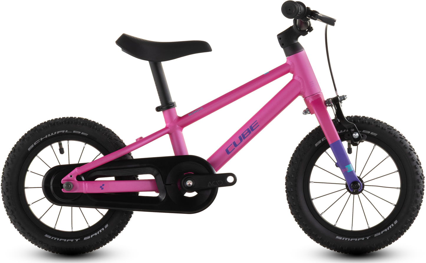 Produktbild: Cube Numove 120 RT fucsia´n´plum, Seitenansicht (weißer Hintergrund)