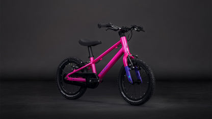 Produktbild: Cube Numove 140 fucsia´n´plum, Schrägansicht (schwarzer Hintergrund)