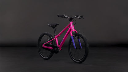 Produktbild: Cube Numove 180 fucsia´n´plum, Schrägansicht (schwarzer Hintergrund)