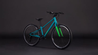 Produktbild: Cube Numove 240 seagreen´n´green, Schrägansicht (schwarzer Hintergrund)