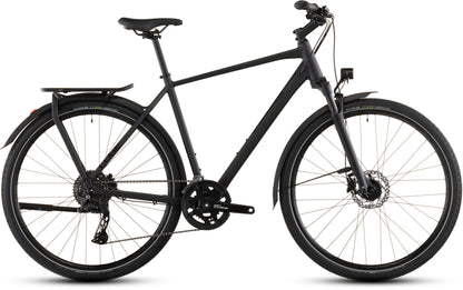 Produktbild: Cube Kathmandu Pro coal´n´black, Seitenansicht (weißer Hintergrund)