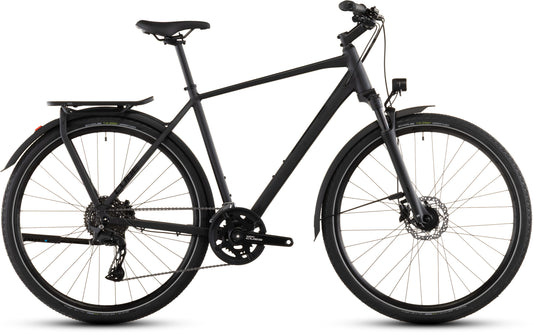 Produktbild: Cube Kathmandu Pro coal´n´black, Seitenansicht (weißer Hintergrund)