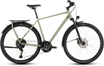 Produktbild: Cube Kathmandu EXC pea´n´grey, Seitenansicht (weißer Hintergrund)
