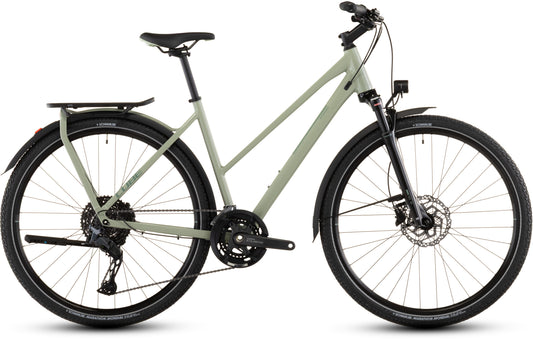 Produktbild: Cube Kathmandu EXC pea´n´grey, Seitenansicht (weißer Hintergrund)