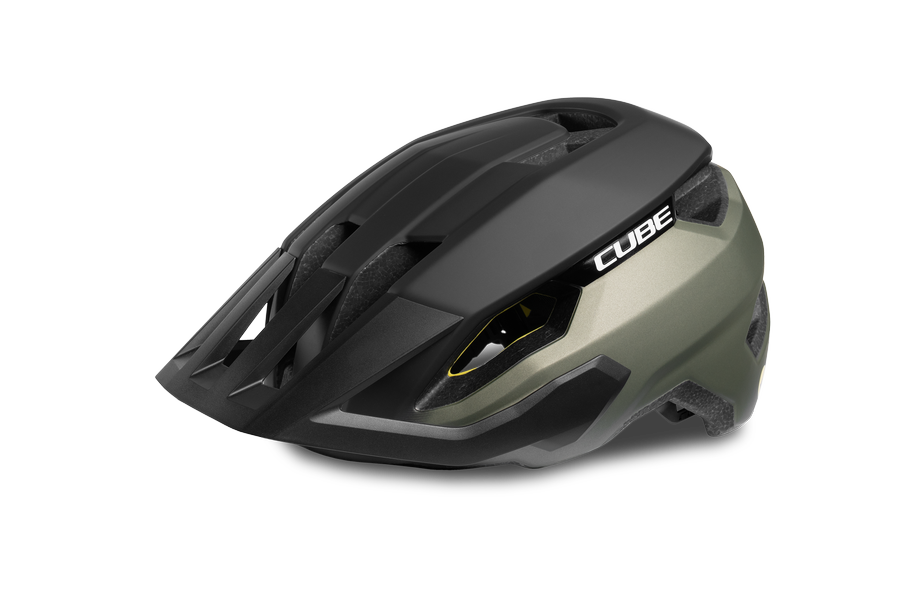 CUBE Helm TROOPER 2026 – Fahrradhelm schwarz, Freisteller