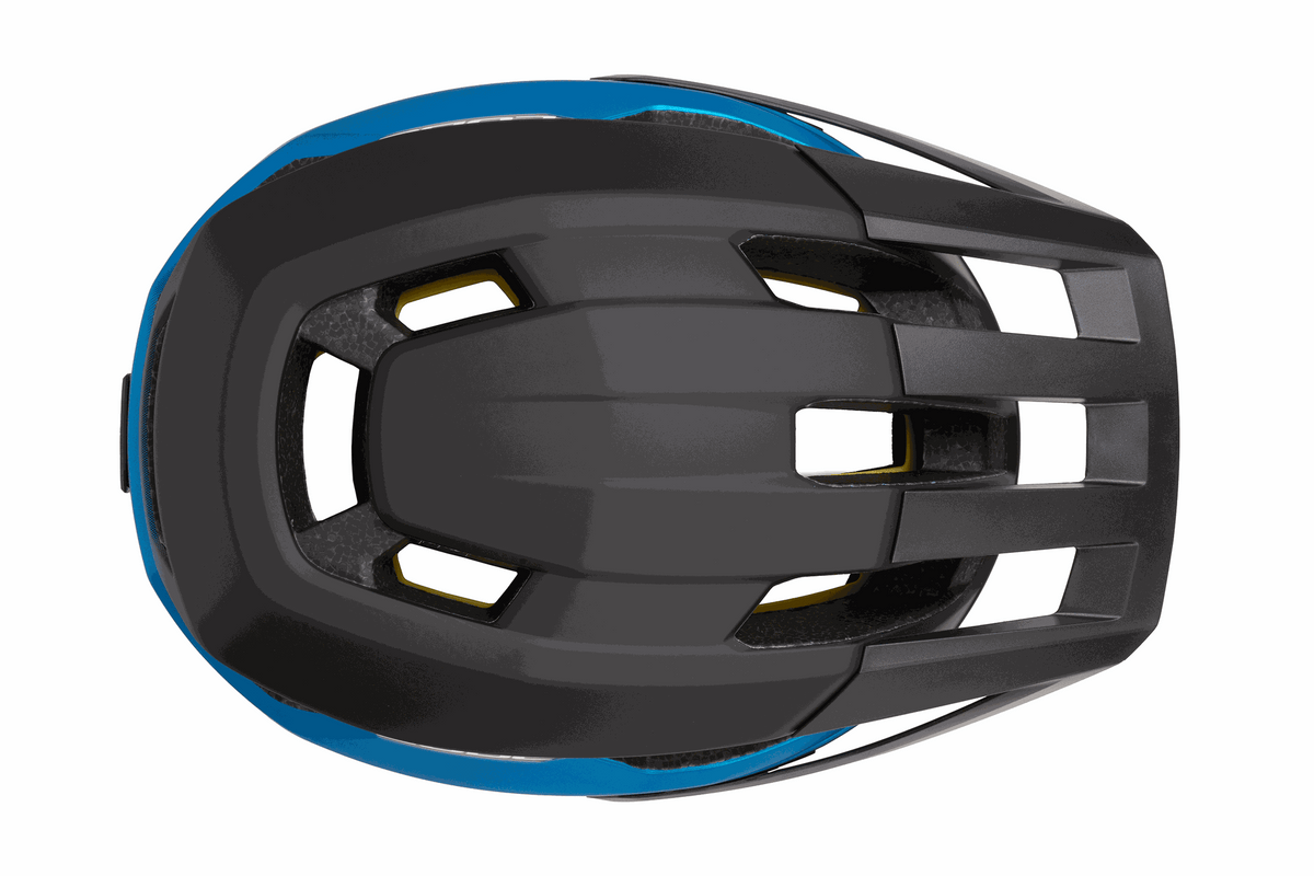CUBE Helm STRAY X Actionteam in blue – Detailansicht 5