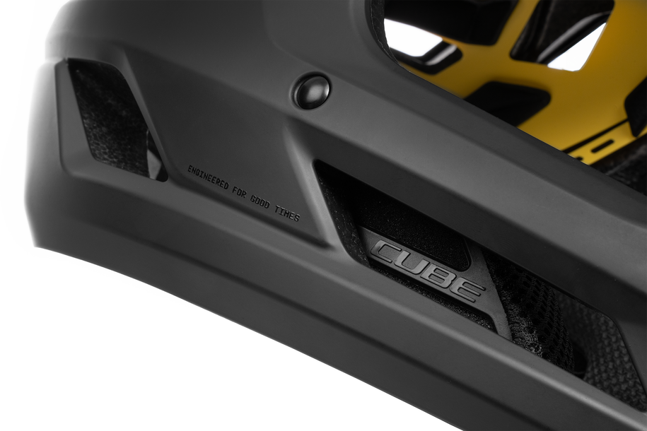 CUBE Helm DESCENDER black - Fullface