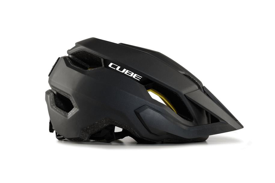 CUBE Helm OFFPATH 2026 – MTB Helm schwarz, Seitenansicht rechts