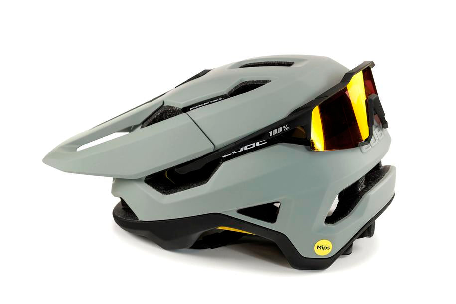CUBE Helm TROOPER in grey – Detailansicht 5