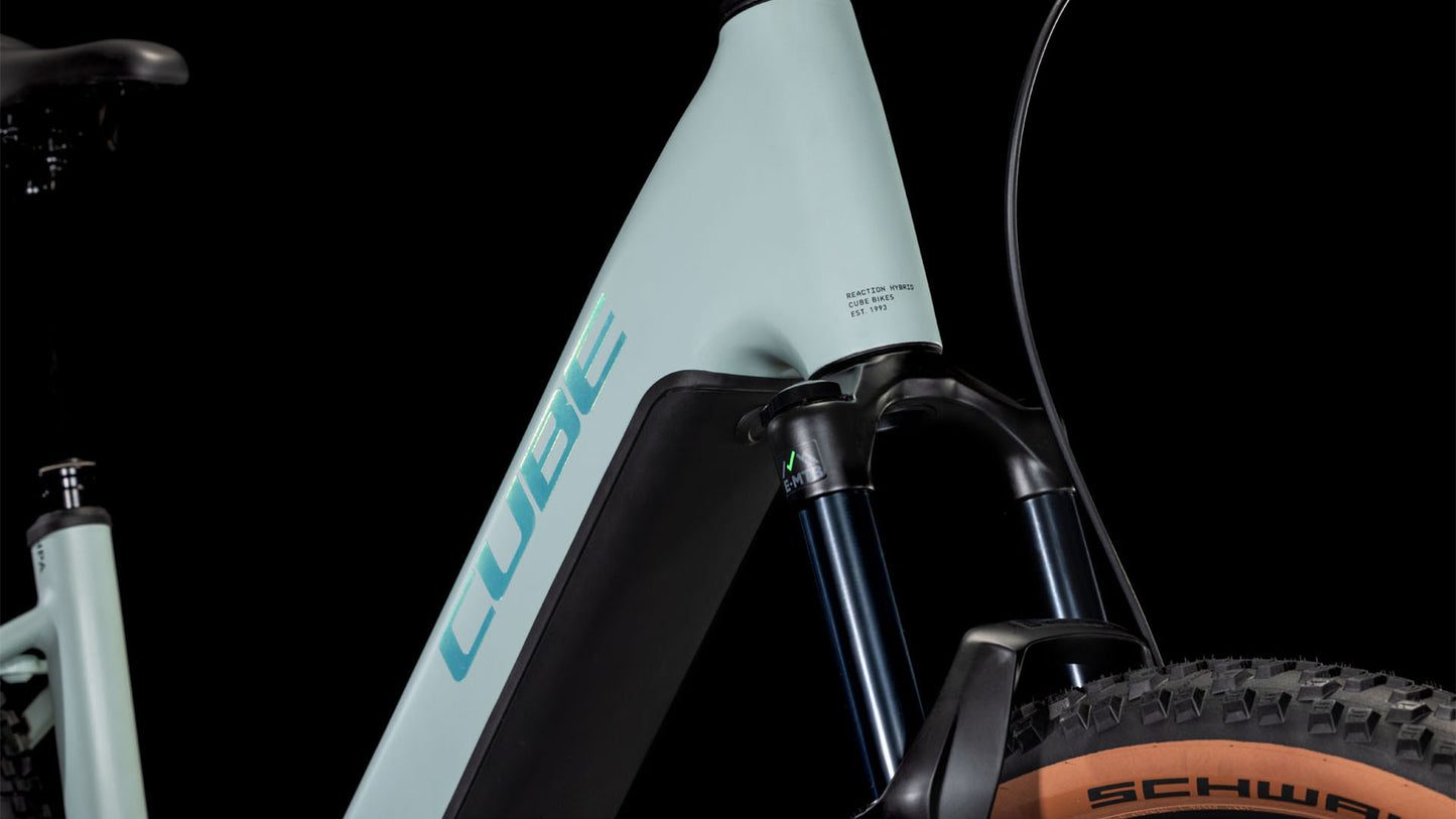 Produktbild: Cube Reaction Hybrid Race 800 desertgreen´n´prism, Detailaufnahme 05
