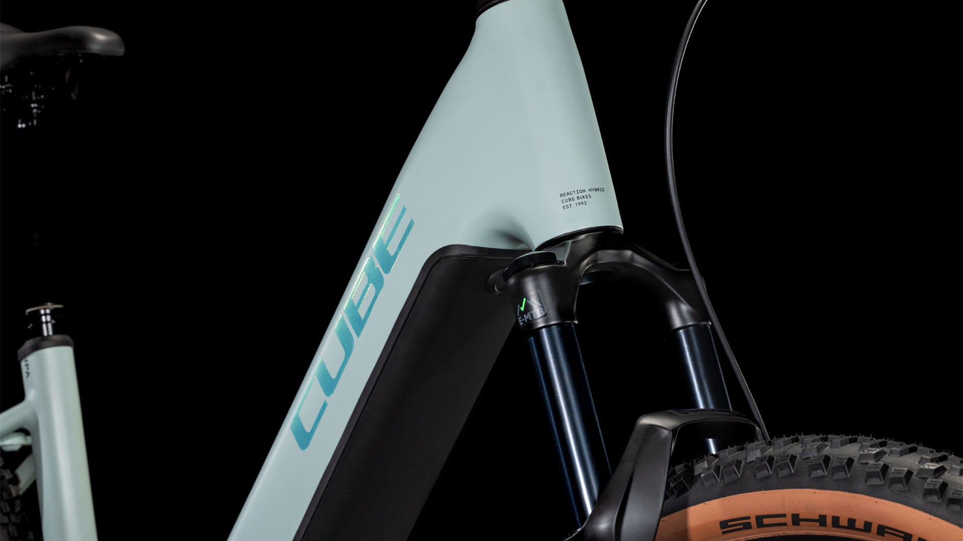 Produktbild: Cube Reaction Hybrid Race 800 desertgreen´n´prism, Detailaufnahme 05