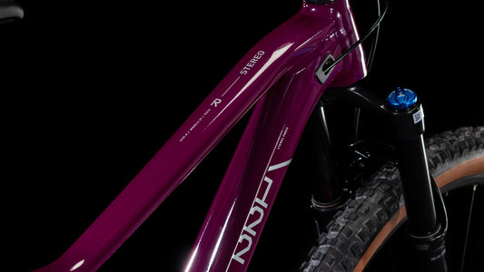 Produktbild: Cube Stereo ONE22 Race wine´n´grey, Detailaufnahme 01
