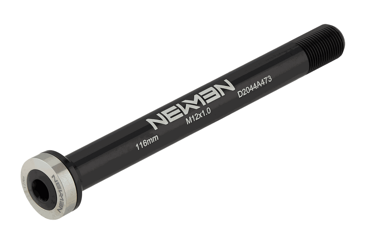 NEWMEN axle 12x100 M12x1.0 X12 116mm