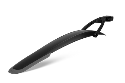 Das ACID Steckschutzblech VANE PRO 27,5-29" RATCHET hinten black'n'grey ist ein gebogenes Hinterradschutzblech mit einer verstellbaren Halterung, die vor Schlamm und Wasser schützt. Einfach über dem Hinterrad zu befestigen. Erhältlich im CUBE Store Hildesheim oder Goslar.