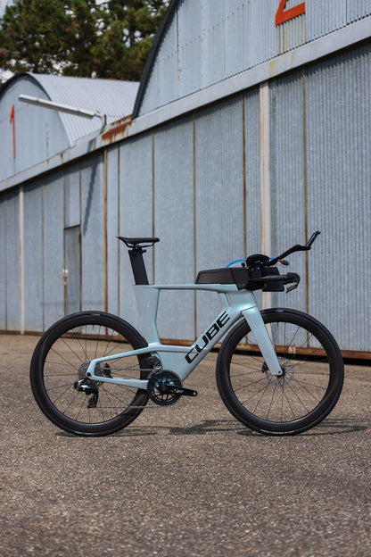 Cube Aerium C:68X Pro greenfusion´n´black 2027 – Triathlonrad – Seitenansicht 2