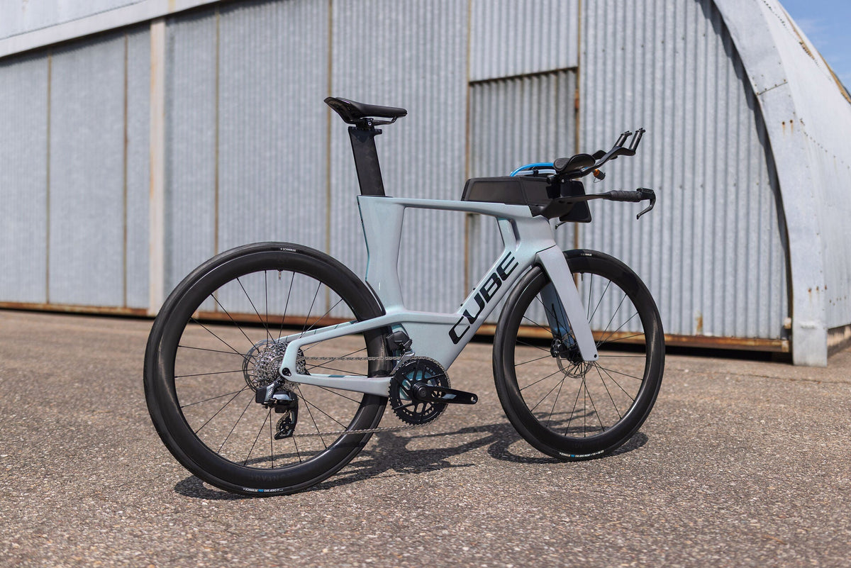 Cube Aerium C:68X Pro greenfusion´n´black 2027 – Triathlonrad – Seitenansicht 3