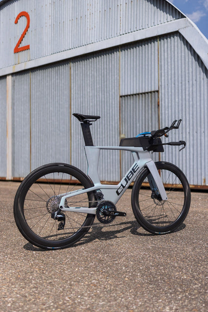 Cube Aerium C:68X Pro greenfusion´n´black 2027 – Triathlonrad – Seitenansicht 4