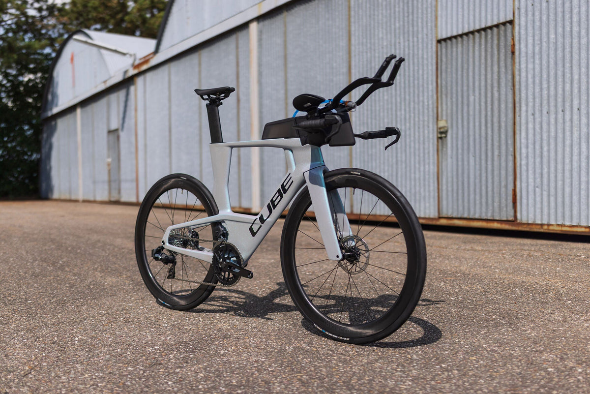 Cube Aerium C:68X Pro greenfusion´n´black 2027 – Triathlonrad – Seitenansicht 5