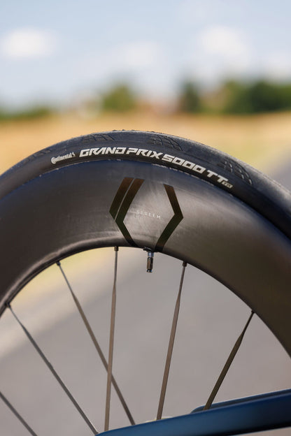 Cube Aerium C:68X SLT liquidbluegrid´n´chrome 2027 – Triathlonrad – Detailansicht 12