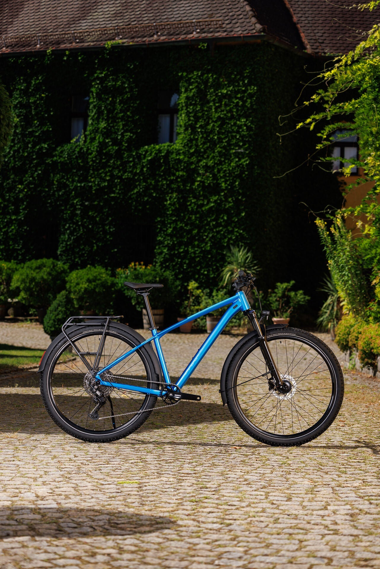 Cube Aim Pro FE topasblue´n´blue 2027 – Mountainbike Hardtail – Seitenansicht 2
