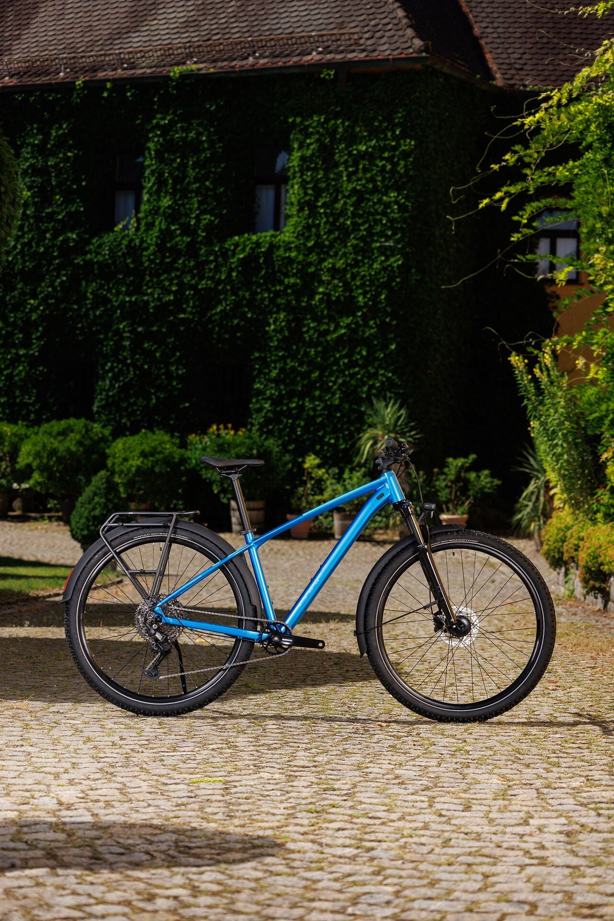 Cube Aim Pro FE topasblue´n´blue 2027 – Mountainbike Hardtail – Seitenansicht 2