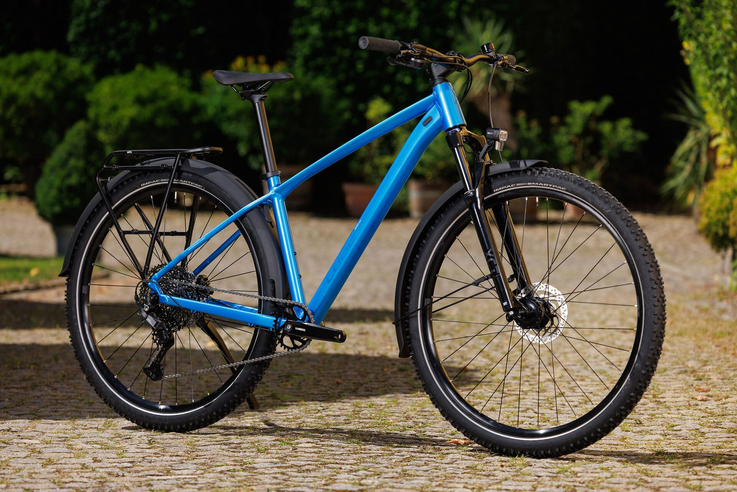 Cube Aim Pro FE topasblue´n´blue 2027 – Mountainbike Hardtail – Seitenansicht 3
